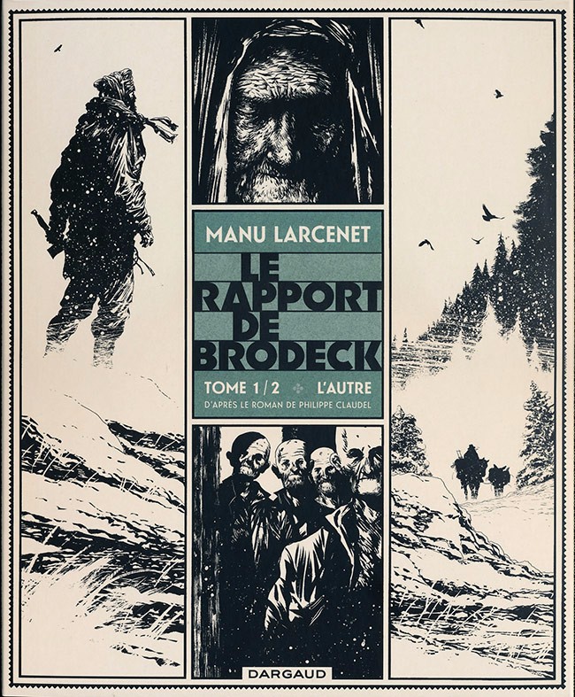 Couverture de la BD "le rapport Brodeck"