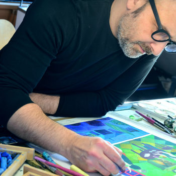 David Sala, watercolour cartoonist