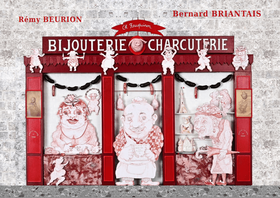 couverture du livre Bijouterie Charcuterie sur l'oeuvre de Bernard Briantais