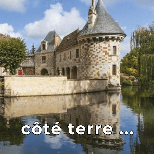 image qui représente le château de Saint Germain du Livret dans le Calvados