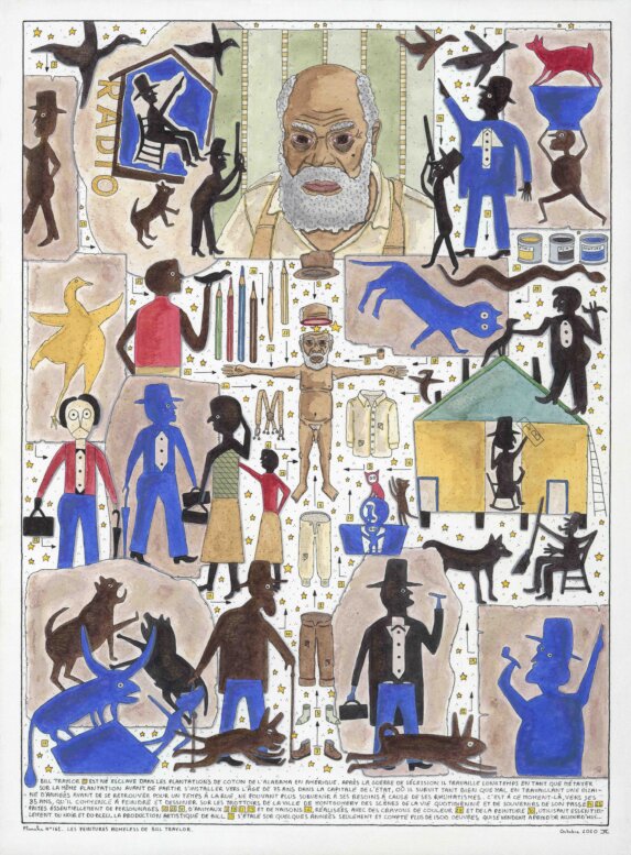 image qui représente la planche n°162 de l'Imagier singulier de François Jauvion