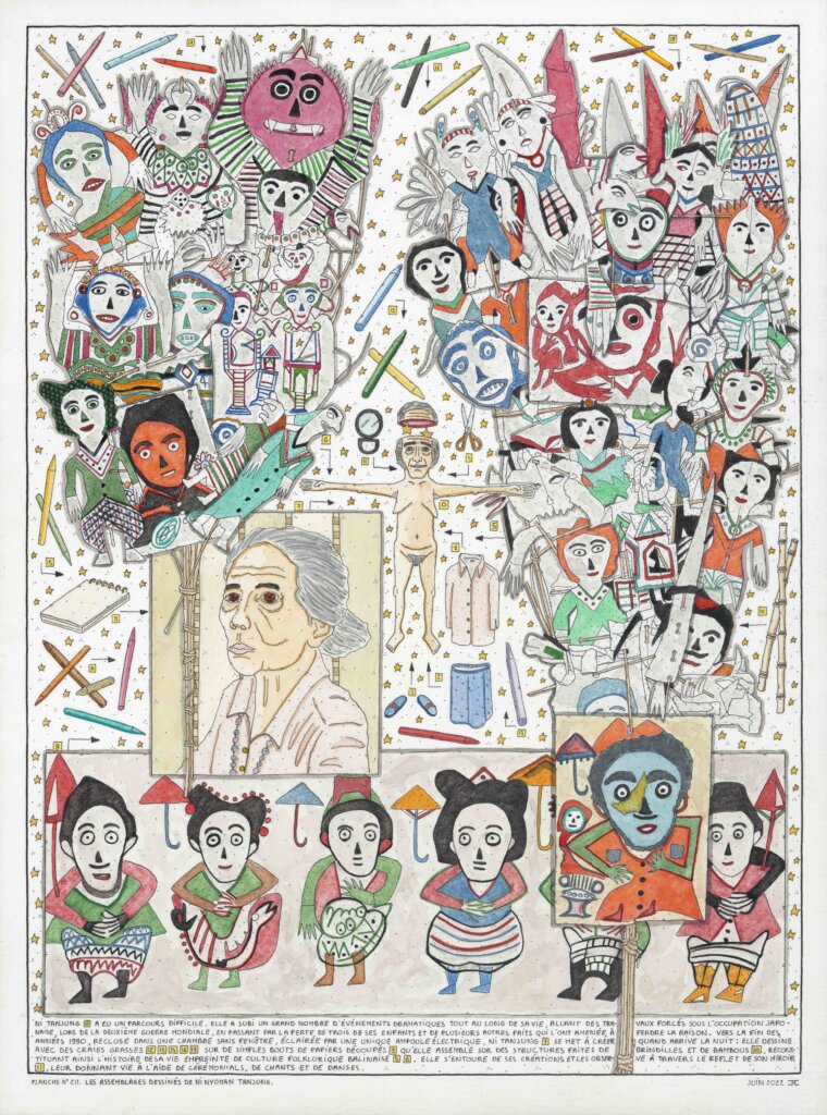 image qui représente la planche n°211 de l'Imagier singulier de François Jauvion