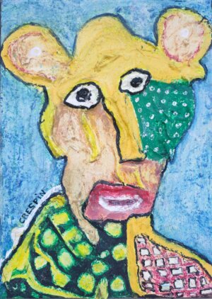 Le musicien avec des grandes oreilles