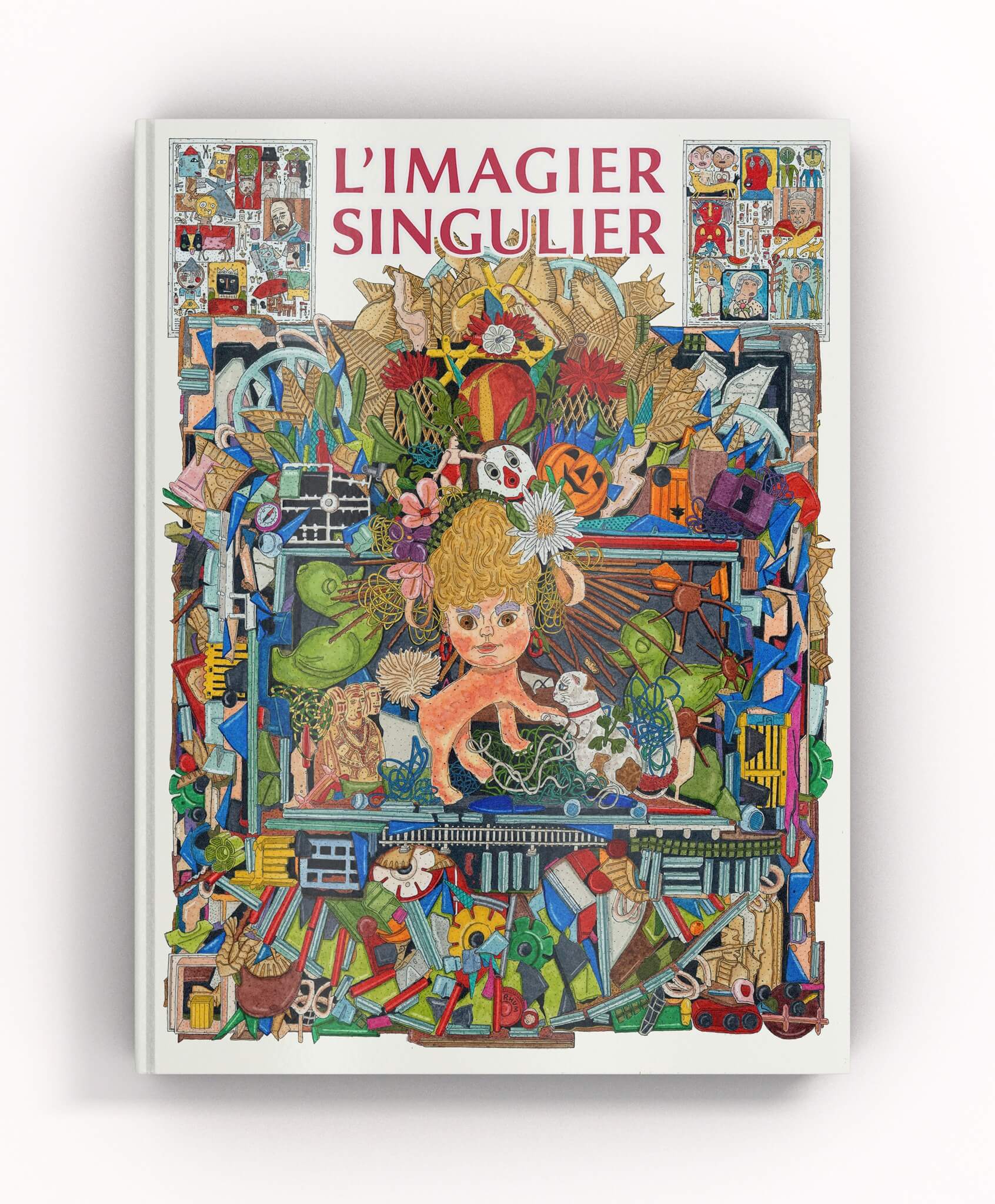 photo qui représente la photo de couverture de l'imagier singulier tome 2 de François Jauvion publié aux éditions Le Livre d'art